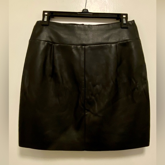 Express Faux Leather Mini Skirt - Picture 5 of 6